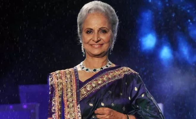 Waheeda Rehman Says Molestation Acused Must Be Imprisoned For Life   - Sakshi