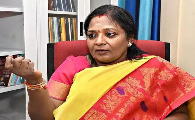 Governor Tamilisai Soundararajan Coming To Yadadri On Monday - Sakshi