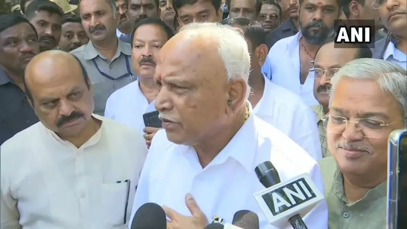 Yediyurappa Welcomes Karnataka Assembly Bypoll Results - Sakshi