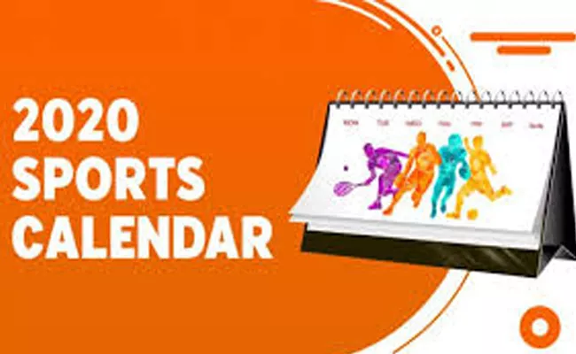 Sports Calender Of 2020 - Sakshi