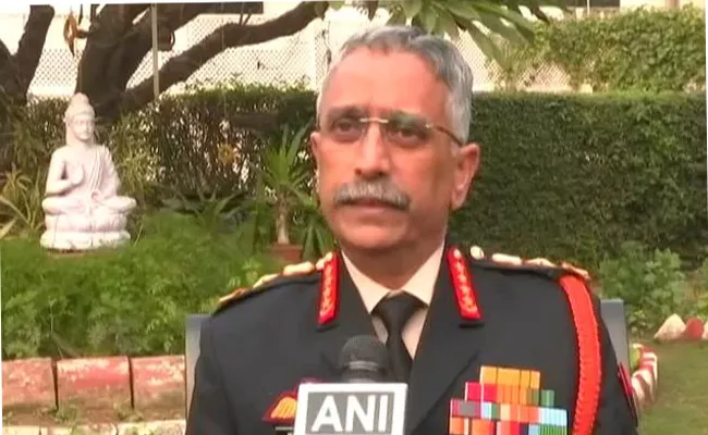 Reserve Right To Strike Terror Says  By Army Chief General Naravane - Sakshi