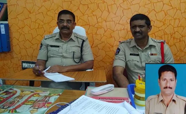 Police Who Saved Womans Life By Committing Suicide In Srikakulam- Sakshi