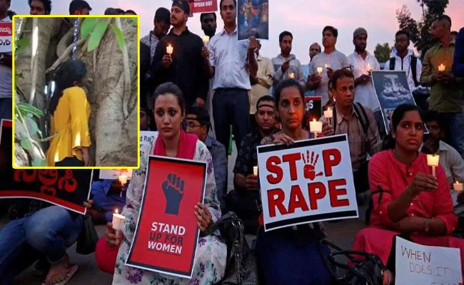 Gujarat Village Erupts in Protests After Dalit Woman Molested And Hanged - Sakshi