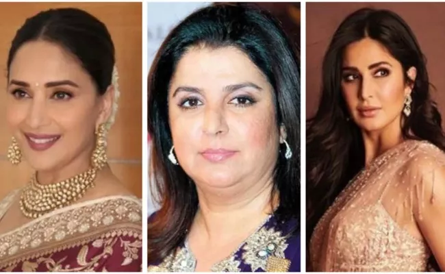 Farah khan Birthday: Madhuri Dixit To Katrina Kaif wishes To Her - Sakshi