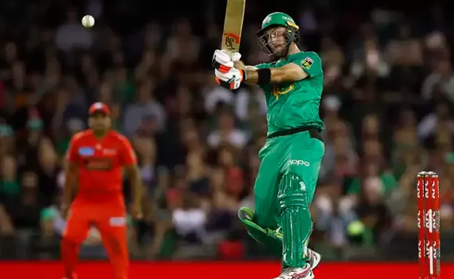 Maxwell Blitz Strengthens Melbourne Stars At Top - Sakshi