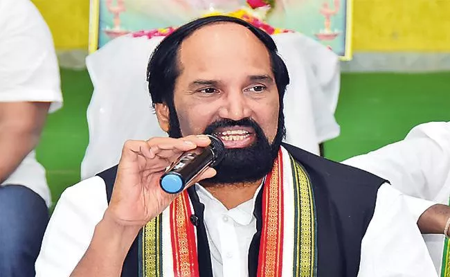 Uttam Kumar Reddy Said No Rebels Municipal Elections - Sakshi