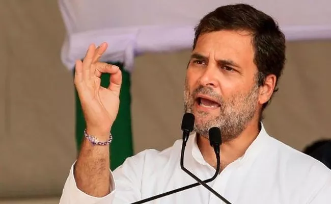 Rahul Gandhi Challenged PM Narendra Modi To Visit Any University Of The Country - Sakshi