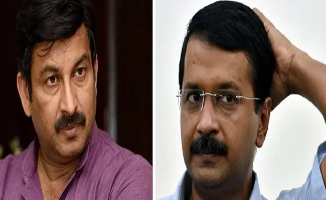 BJP Complaint On Arvind Kejriwal By Manoj Tiwari - Sakshi