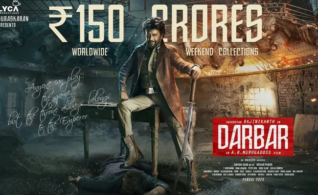 Rajinikanth Movie Darbar Collects 150 Crores in 4 Days - Sakshi