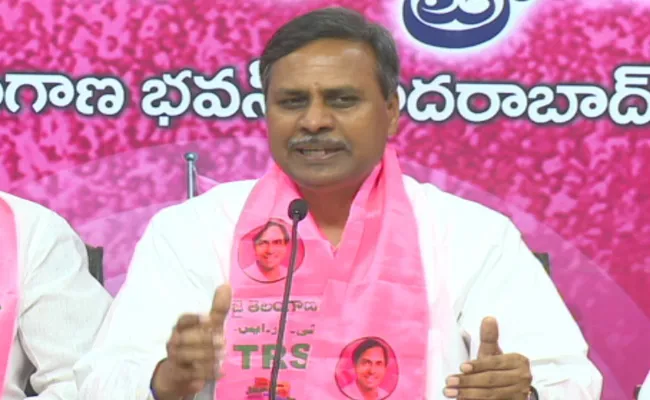 MLC Palla Rajeshwar Reddy Fires On Congress Leaders - Sakshi