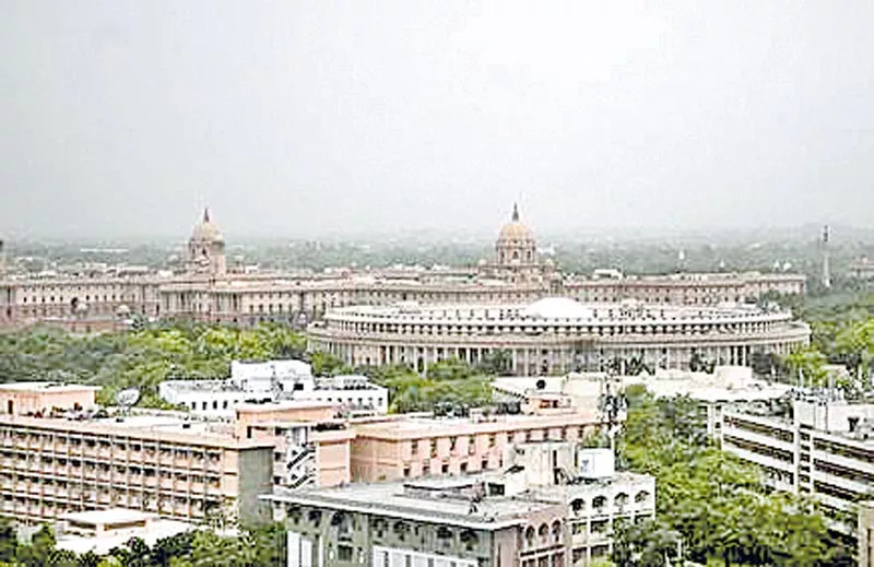 Gujarat firm gets contract to revamp Central Vista, Parliament - Sakshi