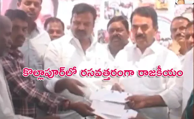 Kollapur : Jupally Krishnarao Aids Contesting Aganst TRS - Sakshi