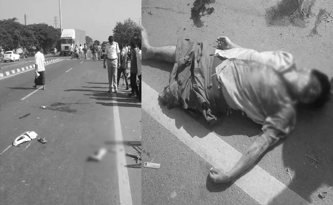 Road Accident In PSR Nellore One Died - Sakshi