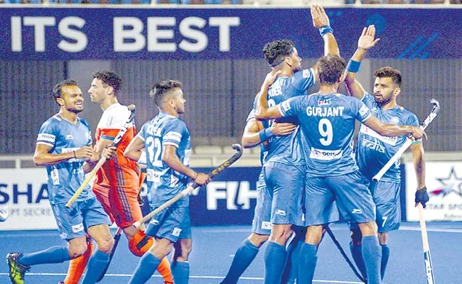 Hockey Pro League India Beat Netherlands - Sakshi