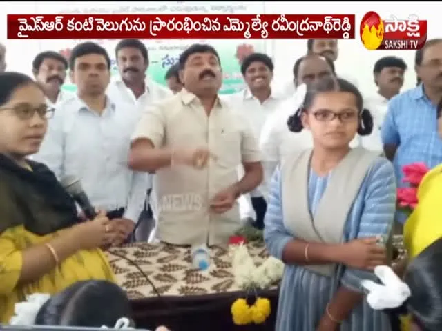 MLA Ravindranath Reddy Start YSR Kanti velugu Program in YSR District - Sakshi