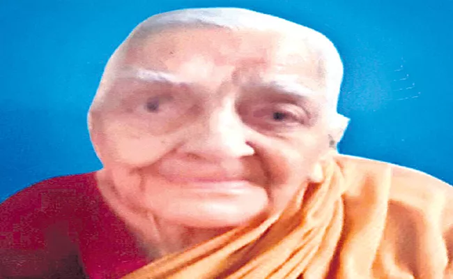 Rajaratnamma Great Freedom Fighter Passed Away At Kukatpally - Sakshi