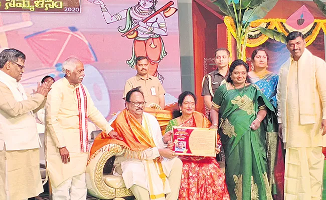 Tamili Sai Attends Telugu Sangam Sankranti Third Composition At Hyderabad - Sakshi