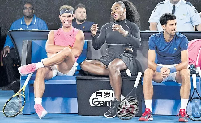 Serena Williams At Australian Open Tennis Tournament - Sakshi