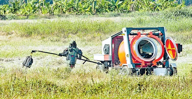 Bag with explosive substance found at Mangaluru airport - Sakshi