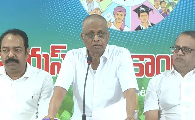 Dadi Veerabhadra Rao Slams Chandrababu - Sakshi