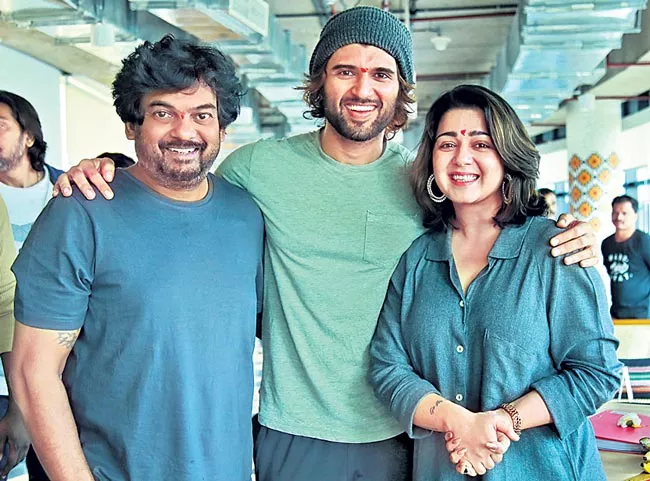 Vijay Devarakonda and Puri Jagannadh Movie Launch in Mumbai - Sakshi