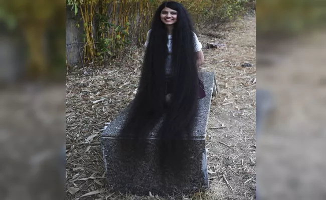 Real Life Rapunzel Wins Record For World Longest Hair - Sakshi