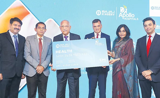 Apollo Hospitals Group And Bajaj Finserv Have Made Partnership - Sakshi