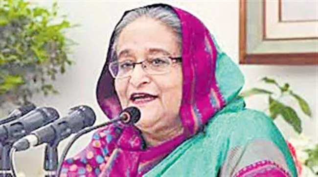 What Is The Intention Of Bangla PM Hasina Over CAA - Sakshi