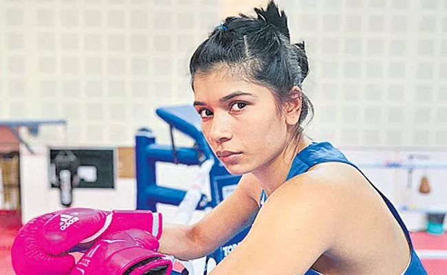 Nikhat Zarin entered Second Round Of The International Boxing Tournament - Sakshi