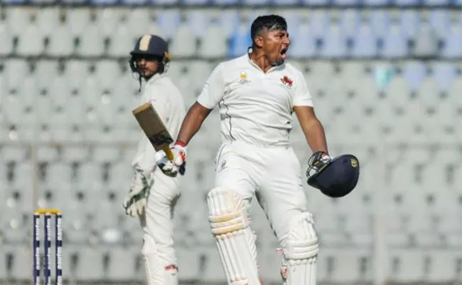 Ranji Trophy: Sarfaraz Khan Hits Triple Century - Sakshi