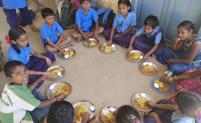 New Menu in Government Schools Midday meals Chittoor - Sakshi