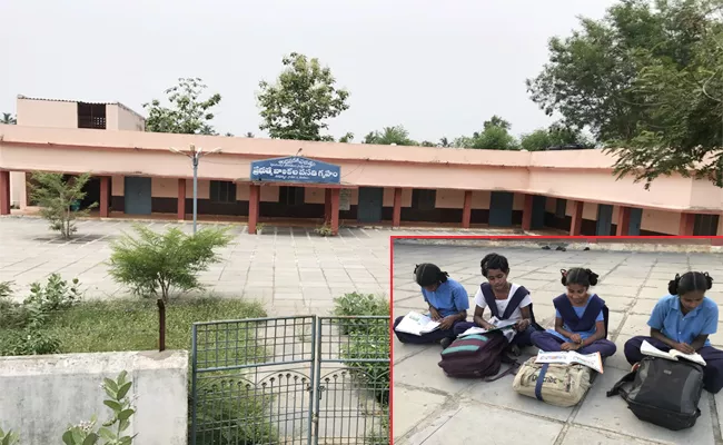 Four Students in BC Girls Hostel Srikakulam - Sakshi