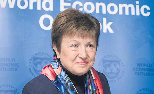 IMF Chief Kristalina Georgieva Speaks Over Global Growth - Sakshi