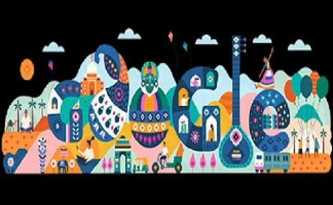 Republic Day 2020: Google Doodle Celebrates India Diverse Culture - Sakshi