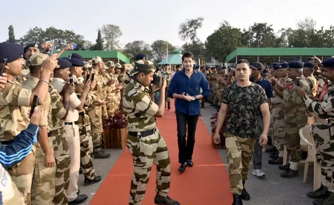 Mahesh Babu Met Jawans Photos On Twitter - Sakshi