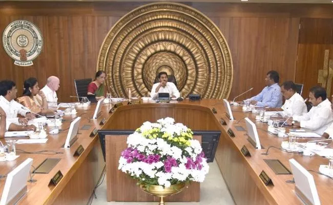 Andhra Pradesh Cabinet meeting begins - Sakshi