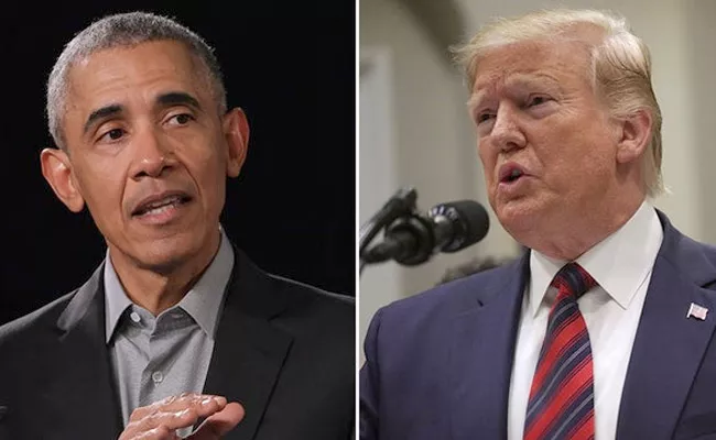 Netizens Slams Donald Trump Over Copy Obama Tweet - Sakshi