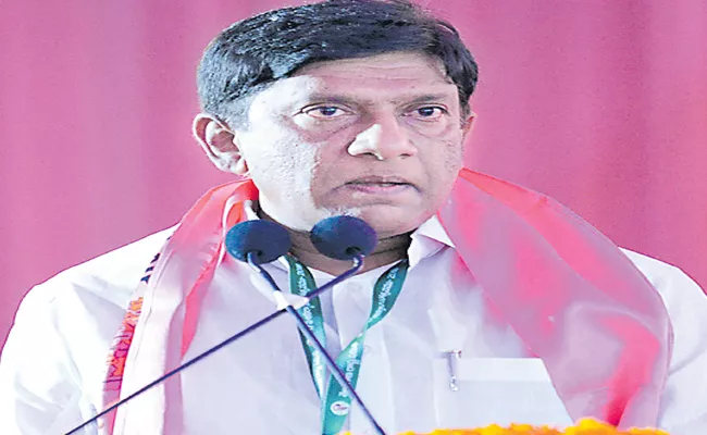 Telangana Role Model For Workers Welfare Says Vinod Kumar - Sakshi