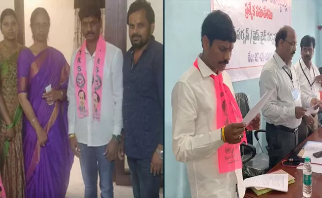 Kantekar MadhuMohan Swearing In As Tukkuguda Municipality Chairperson - Sakshi