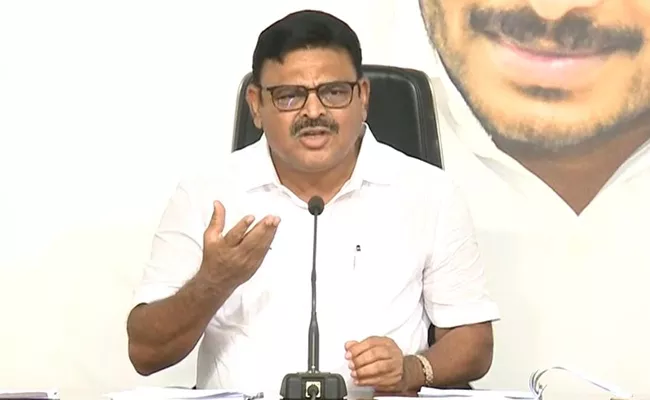 Ambati Rambabu Fire On Chandrababu Over Dissolution Legislative Council - Sakshi