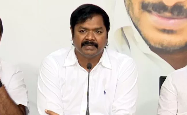 Dadisetti Raja Slams On Chandrababu And Yanamala In Tadepalli - Sakshi