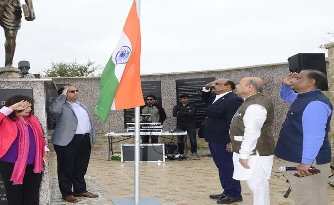 MGMNT Conducted Republic Day Celebrations In Dallas - Sakshi