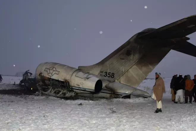 planes crashed in eastern Afghanistan - Sakshi