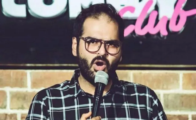 Indigo Banned Comedian Kunal Kamra For Misbehaving With Arnab Goswami - Sakshi