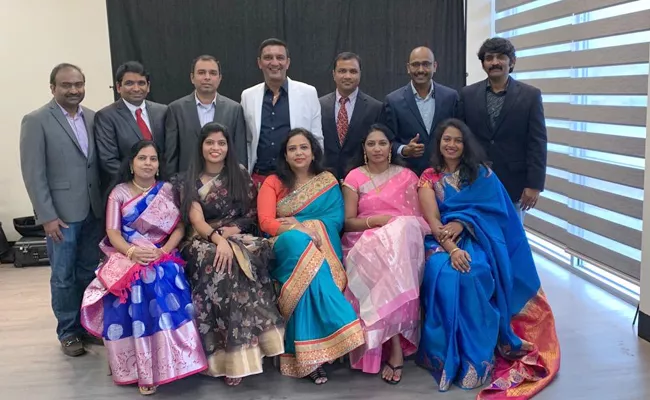 Dallas Telangana Praja Samathi 2020 Oath Taking - Sakshi