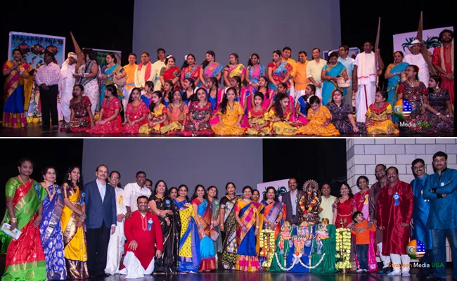 Cultural Programmes Conducted By Chicago Andhra Association - Sakshi