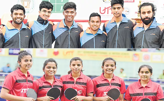 National TT Championship Telangana State Teams Get Main Draw - Sakshi