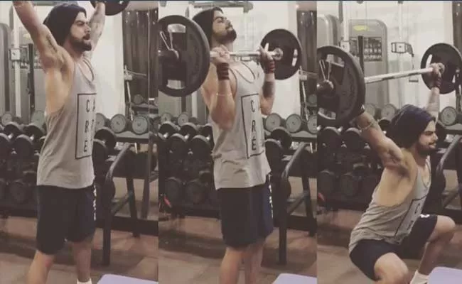 Virat Kohli Posts A Serious Fitness Goals In Instagram - Sakshi