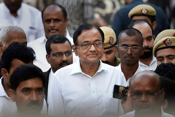 Chidambaram Back In ED Interrogation Room - Sakshi