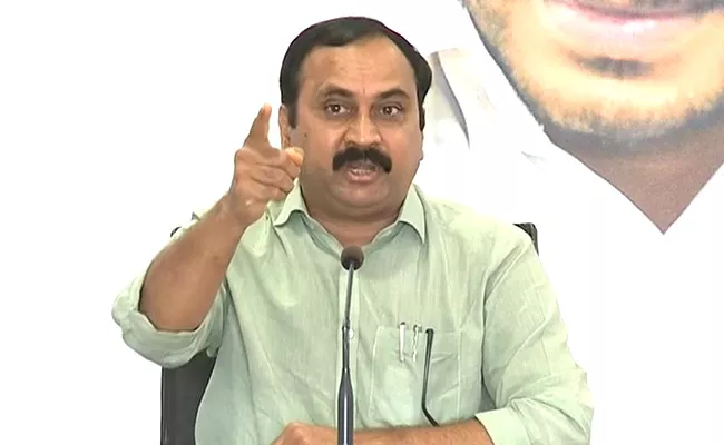 Alla Ramakrishna Reddy Fires Bonda Umamaheswara Rao Over False Allegations - Sakshi